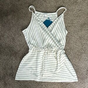 Market & Spruce Vinnea Faux Wrap Pointe knit top